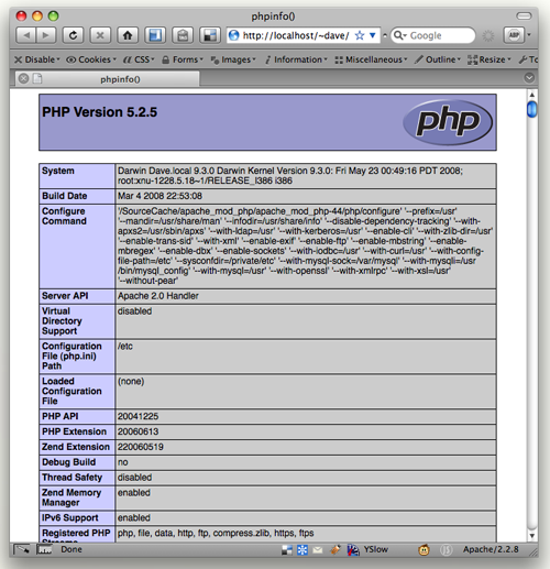 PHP Info