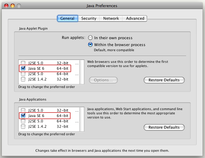 Java Preferences